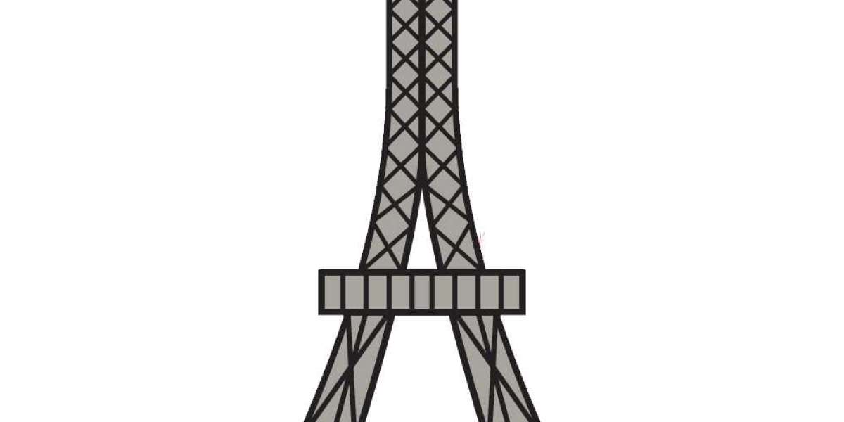 How to Draw Eiffel Tower Drawing