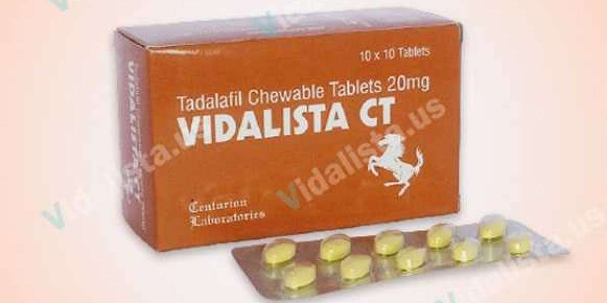 Vidalista CT 20 tablets are one of the drugs for the treatment of erectile dysfunction.
