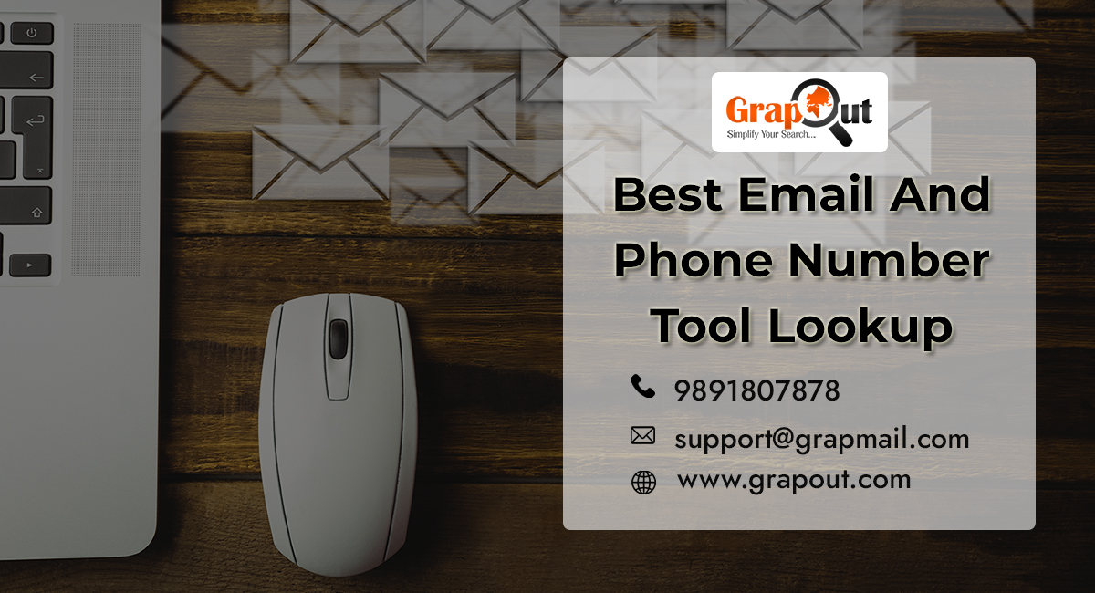 How to Find an Email Address By Phone Number with Grapout - Blogstudiio