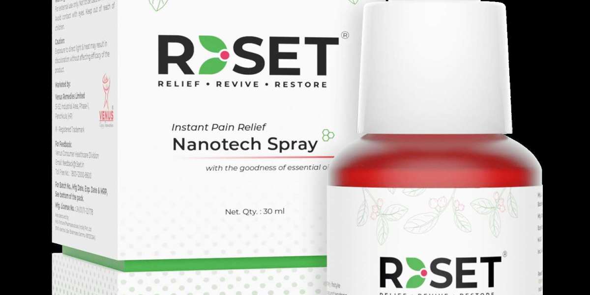 R3set spray relief for back pain