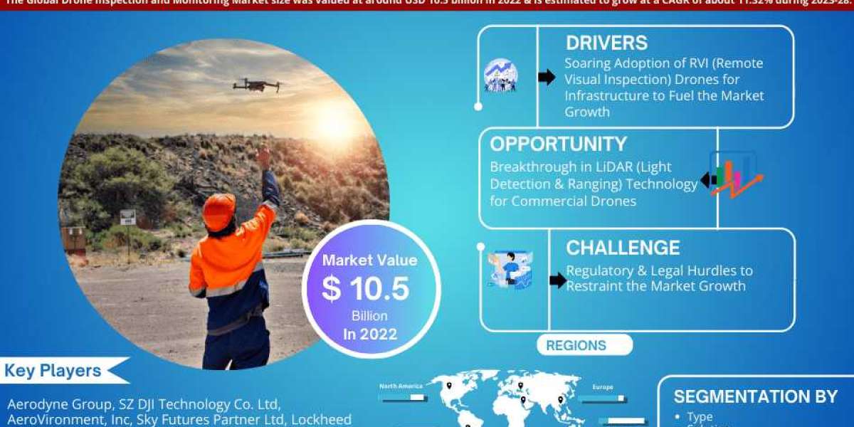 In-Depth Global Drone Inspection and Monitoring Market Analysis: Trends, Size, and Share by 2028