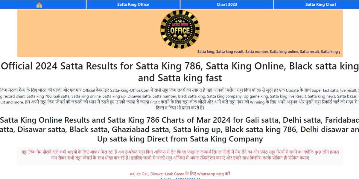 How Satta King Gains Popularity in India and Become a biggest Gambling Option?